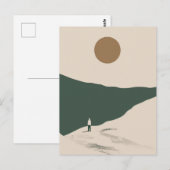 Een Boho-wereld Briefkaart (Voorkant / Achterkant)