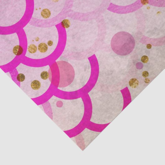 Een Bokeh Mermaid Series Design 4 Tissuepapier (Detail)