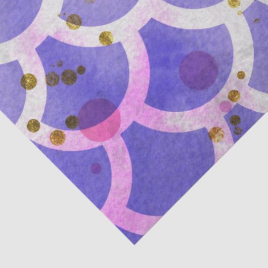 Een Bokeh Mermaid Series Design 6 Tissuepapier (Detail)