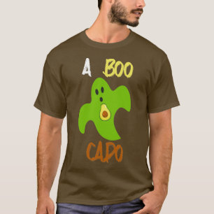 Een Boo Cado Funny avocado geest Halloween kostuum T-shirt
