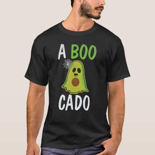 Een Boo Cado Ghost Kostuum Halloween Feest T-shirt (Voorkant)