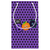 Een Boo Halloween Small Gift Bag Klein Cadeauzakje (Achterkant)