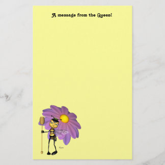 "Een boodschap van de koningin" - Stationery Briefpapier