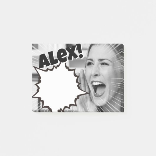 Een boodschap van je moeder. post-it® notes (Voorkant)