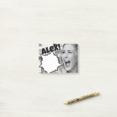 Een boodschap van je moeder. post-it® notes (Op bureau)