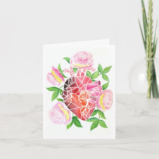 Een boodschap van liefde en veerkracht voor moeder feestdagen kaart (Voorkant)