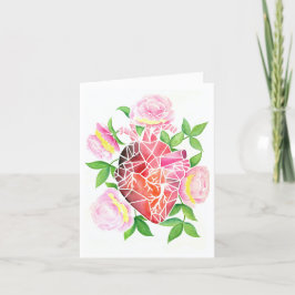 Een boodschap van liefde en veerkracht voor moeder feestdagen kaart