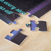 Een boodschap van liefde op je leeuw legpuzzel (Zijkant)