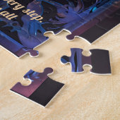 Een boodschap van liefde op je leeuw legpuzzel (Zijkant)