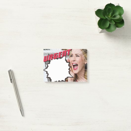 Een boodschap van wie post-it® notes (Kantoor)