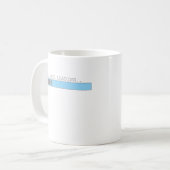 Een boogduin die grappige mannen kinder meisjes in koffiemok (Voorkant links)