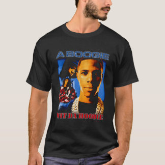 Een Boogie met Da Collage Zwart T-shirt