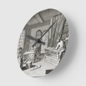 Een bookmakersworkshop, van de "Encyclopedie des Ronde Klok (Hoek)