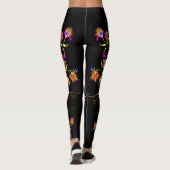 Een boom en een vogel leggings (Achterkant)