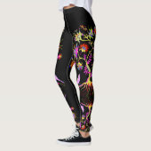 Een boom en een vogel leggings (Links)
