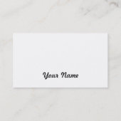 Een boom in een Gebied van Groen Visitekaartje (Achterkant)