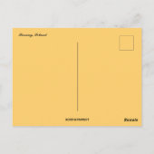 Een boom in Pijninj Polen Briefkaart (Achterkant)