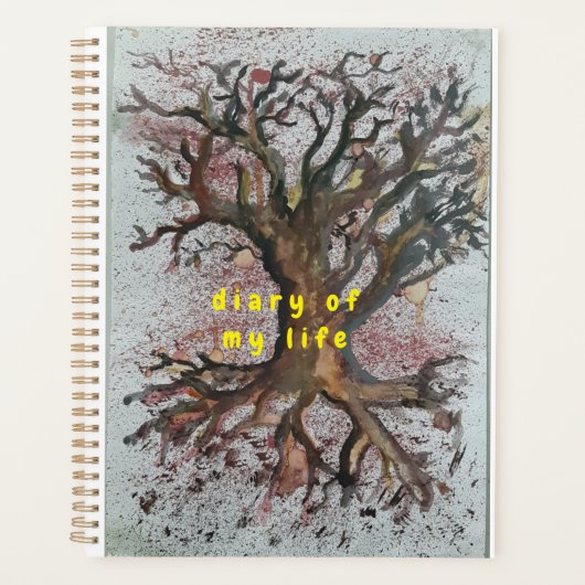 een boom van life planner (Voorkant)