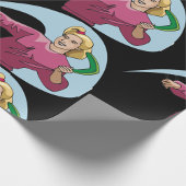 Een Boomerang omdraaien Cadeaupapier