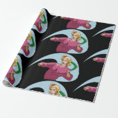 Een Boomerang omdraaien Cadeaupapier (Uitgerold)