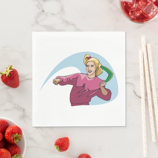 Een Boomerang omdraaien Servet