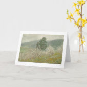 Een boomgaard van de Gedroogde pruim, Saratoga, Kaart (Gele Bloem)