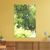 Een boomknol op een boom canvas afdruk (Insitu (Woonkamer))