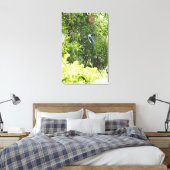 Een boomknol op een boom canvas afdruk (Insitu (Slaapkamer))