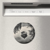 Een boot in de rivier magneet (Insitu (Vaatwasser))