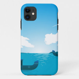 Een boot in het Zee 18530 Case-Mate iPhone Case