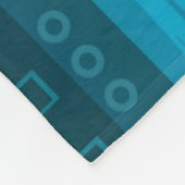 Een boot in het Zee 18530 Fleece Deken (Hoek)