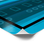 Een boot in het Zee 18530 Perfect Poster (Hoek)