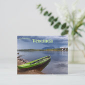 Een boot in Venezuela Briefkaart (Staand voorkant)