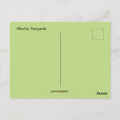 Een boot in Venezuela Briefkaart (Achterkant)