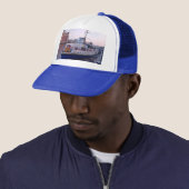 Een boot trucker pet (In situ)