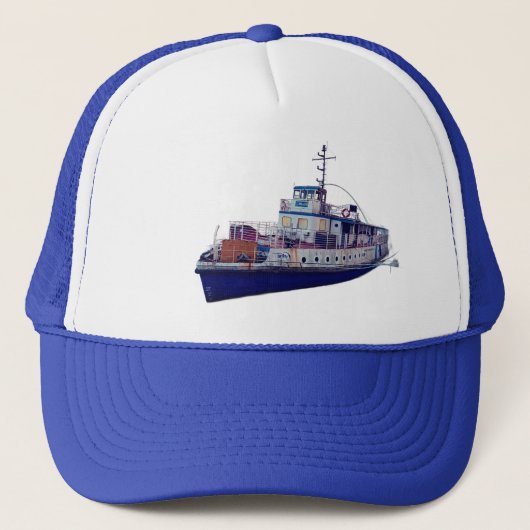 Een boot trucker pet (Voorkant)