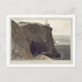 Een boot uit het perron van Holyhead laten varen.. Briefkaart (Voorkant)