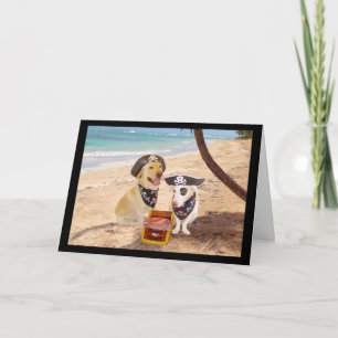 Een booty-volle verjaardag! kaart