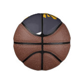 Een bord dat plezier op de zon zegt basketbal (Rechts)