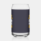 Een bord dat plezier op de zon zegt blikvorm glas (Rechts)