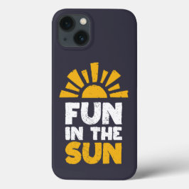 Een bord dat plezier op de zon zegt Case-Mate iPhone case