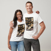 Een bord met oesters. t-shirt (Unisex)