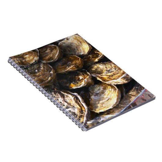 Een bord oesters. notitieboek (Rechterzijde)