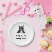 Een Bord van het schatkistpapier van Tuxedo (Feest)