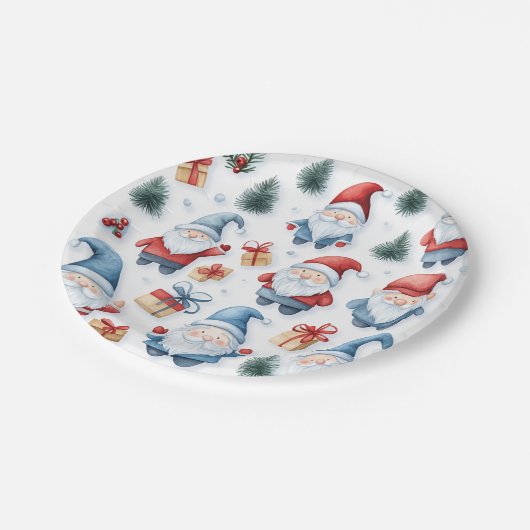 een bord voor een kerstfeest (Gekanteld)