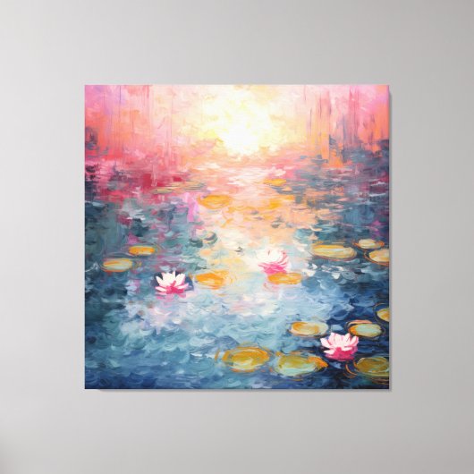 Een borstel met schoonheid canvas afdruk (Voorkant)