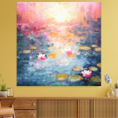 Een borstel met schoonheid canvas afdruk (Insitu (Woonkamer))