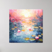 Een borstel met schoonheid canvas afdruk (Voorkant)