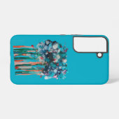 Een bos bloemen samsung galaxy hoesje (Achterkant horizontaal)
