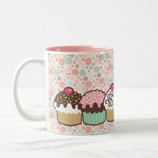 Een bos cupcakes mok (Links)